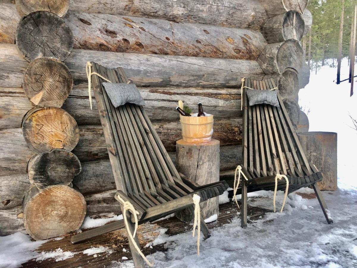 Cozy Log Cabin By Invisible Forest Lodge Rovaniemi Eksteriør billede